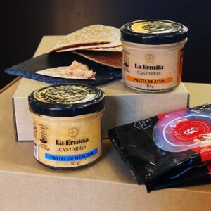Das Aperitivo-Set: Zwei Fisch-Patés mit Regañas